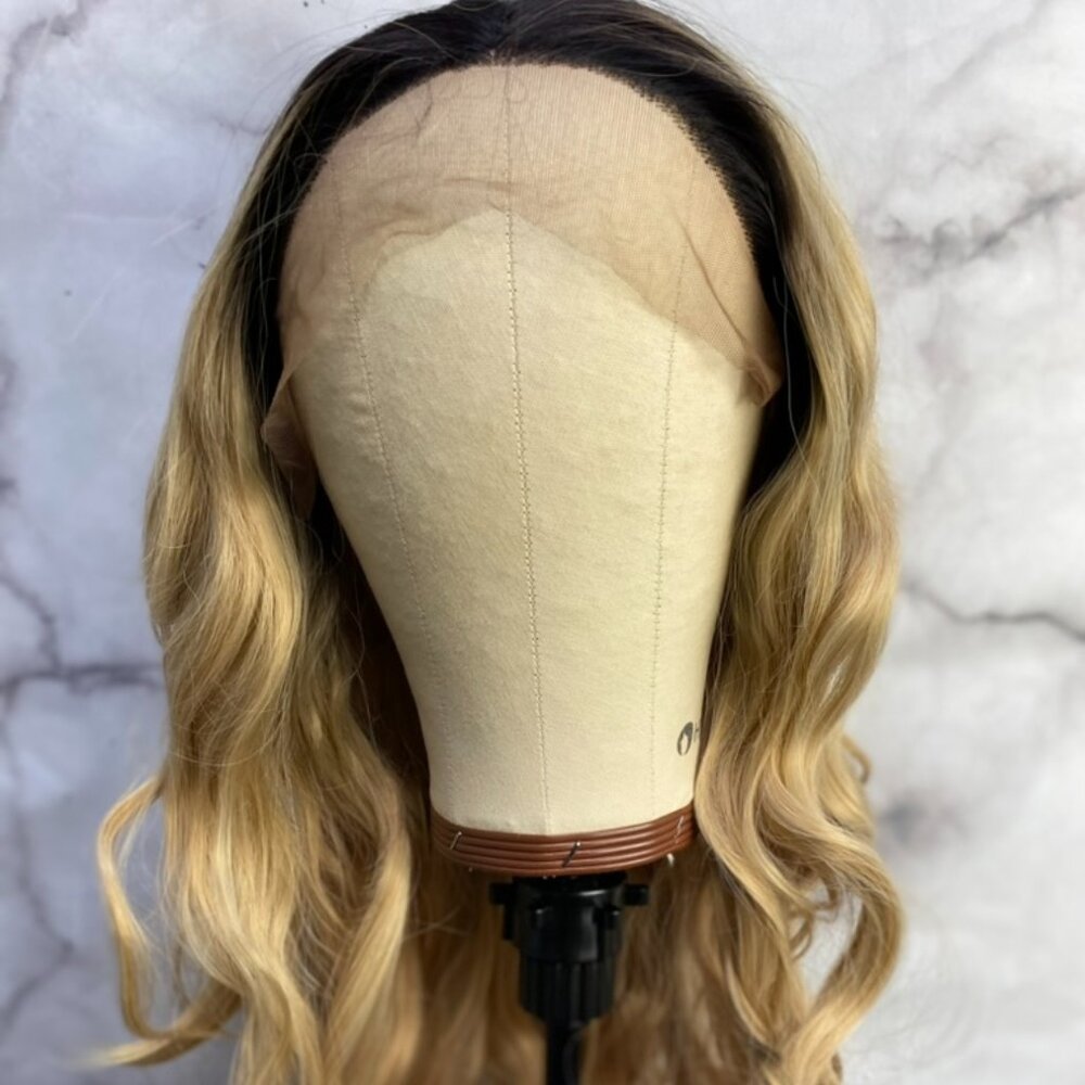 Ombre Blonde Lace Front Wig